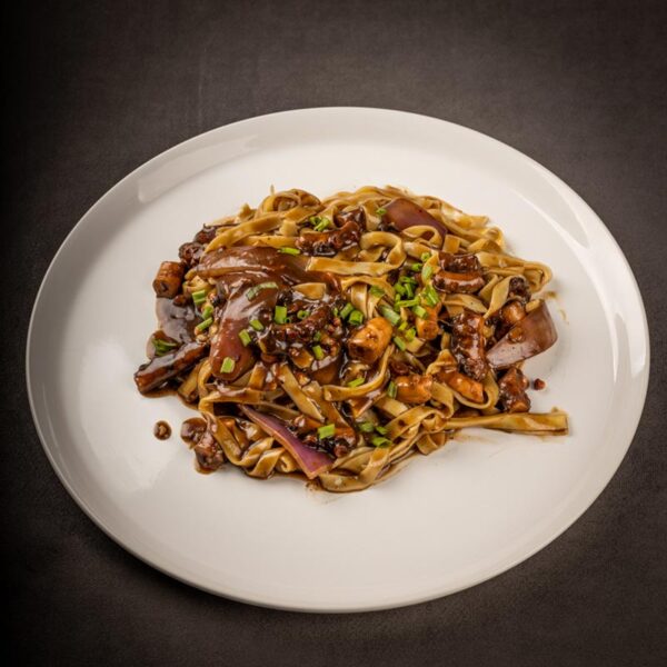 Fettuccine de Pulpo Salteado