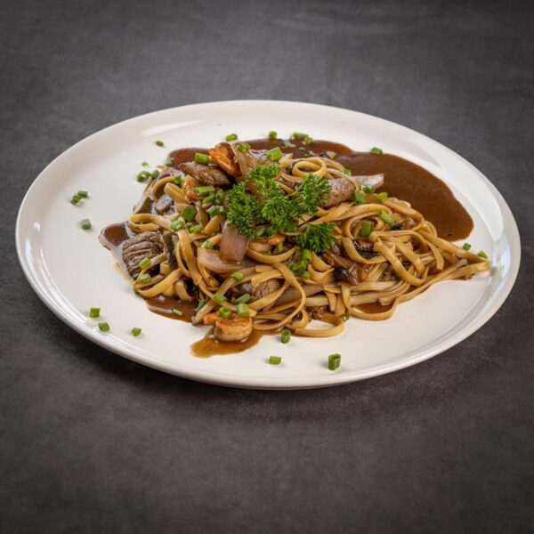 Fettuccine Mar y Tierra