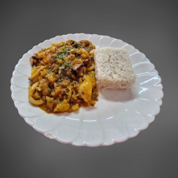 Picante de marisco.